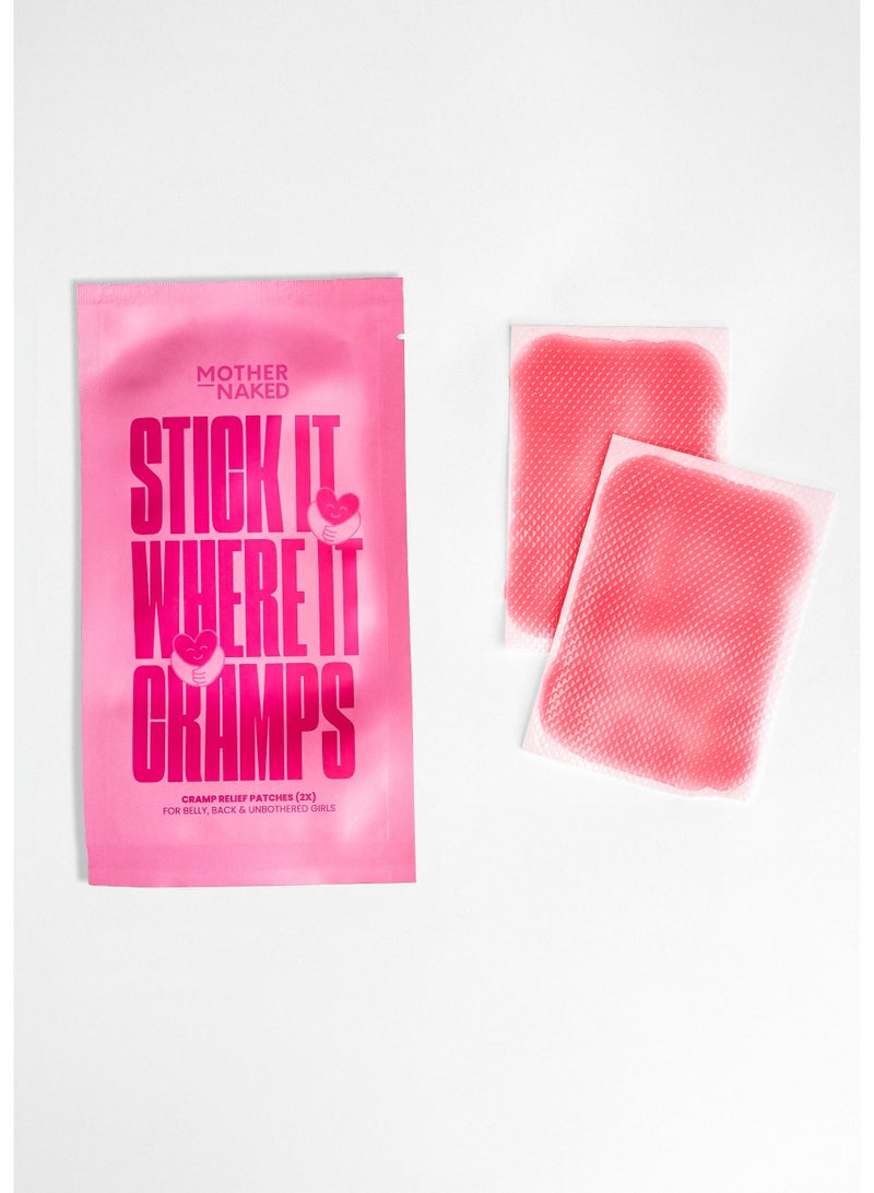 Mother Naked Stick It Where It Cramps | Period Patches | 2x Patches Per Pack | Fast Relief From Cramps | Warming And Cooling Comfort - Image 4